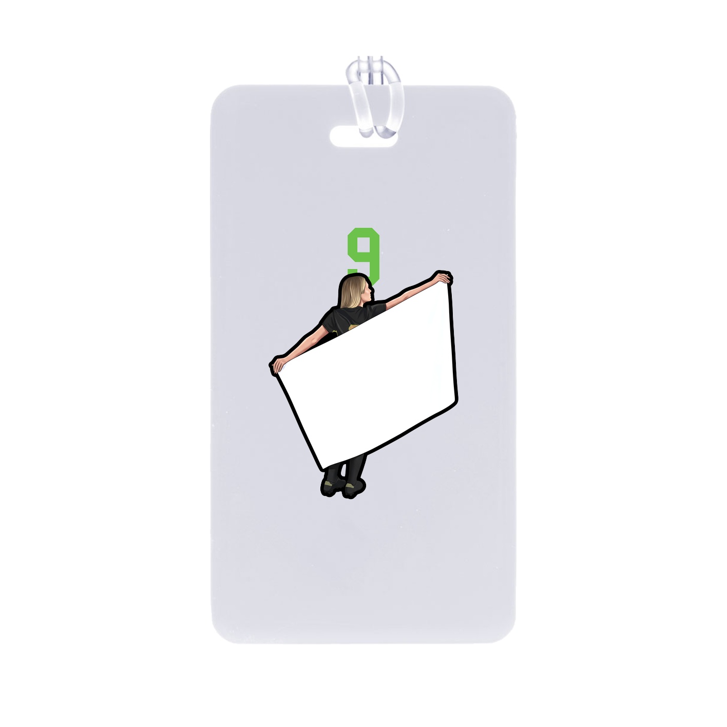 Bag Tag — Number Top in Classic