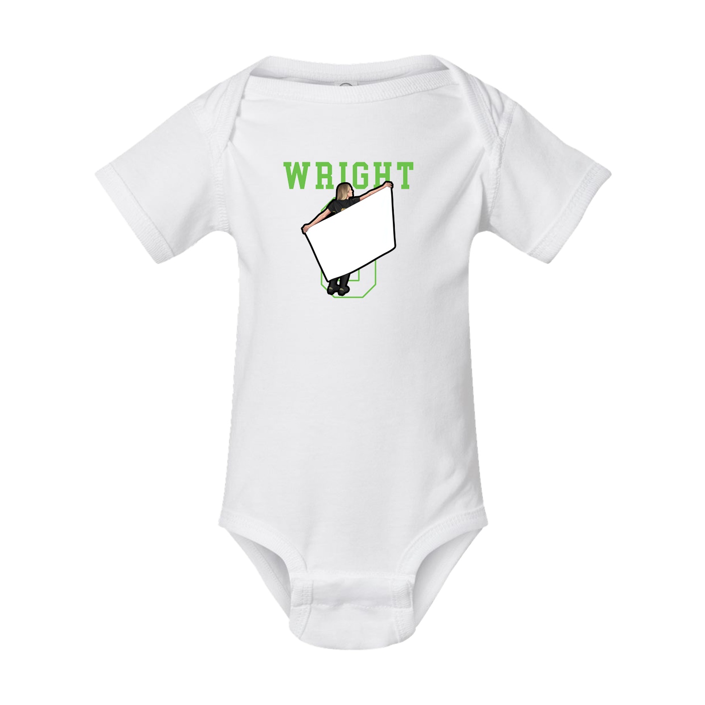 Baby Onesie — Shirsey in White
