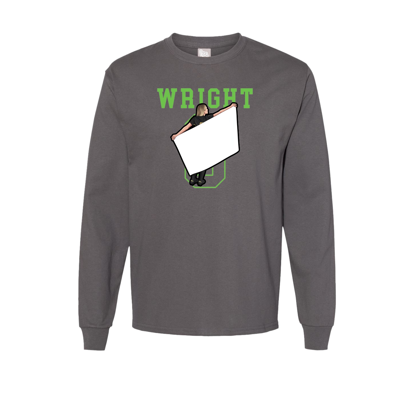 Long Sleeve Tee — Shirsey in Grey