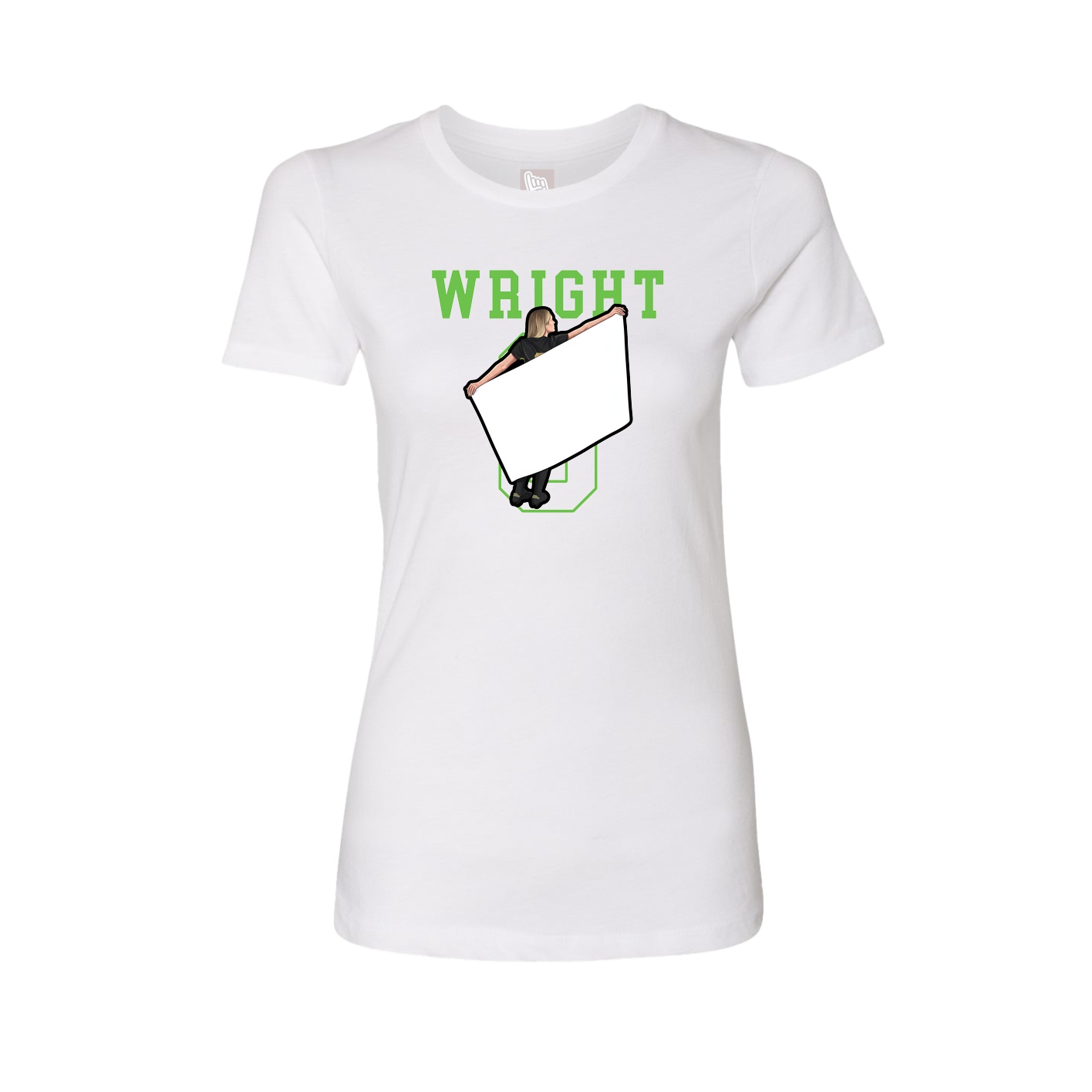 Fitted Women's Tee — Shirsey in White