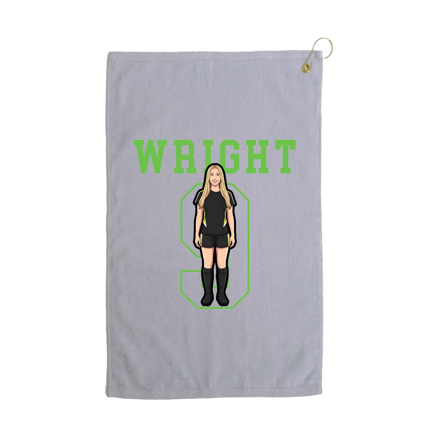 Golf Towel — Shirsey in Grey