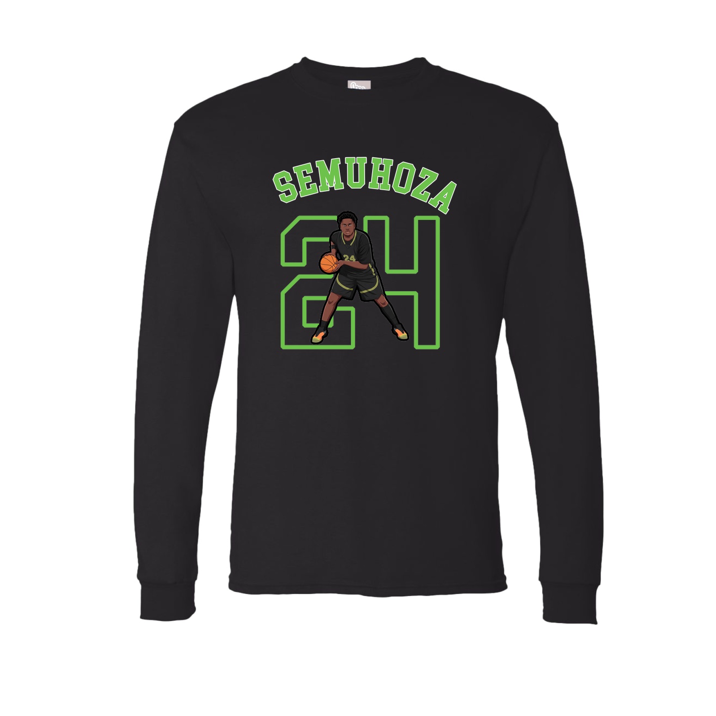 Long Sleeve Tee — Shirsey Arch in Black