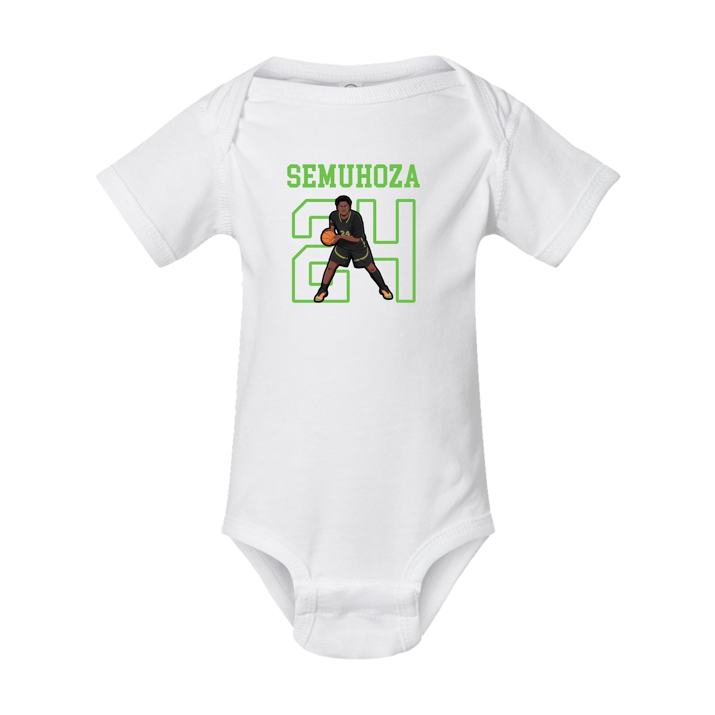 Baby Onesie — Shirsey in White