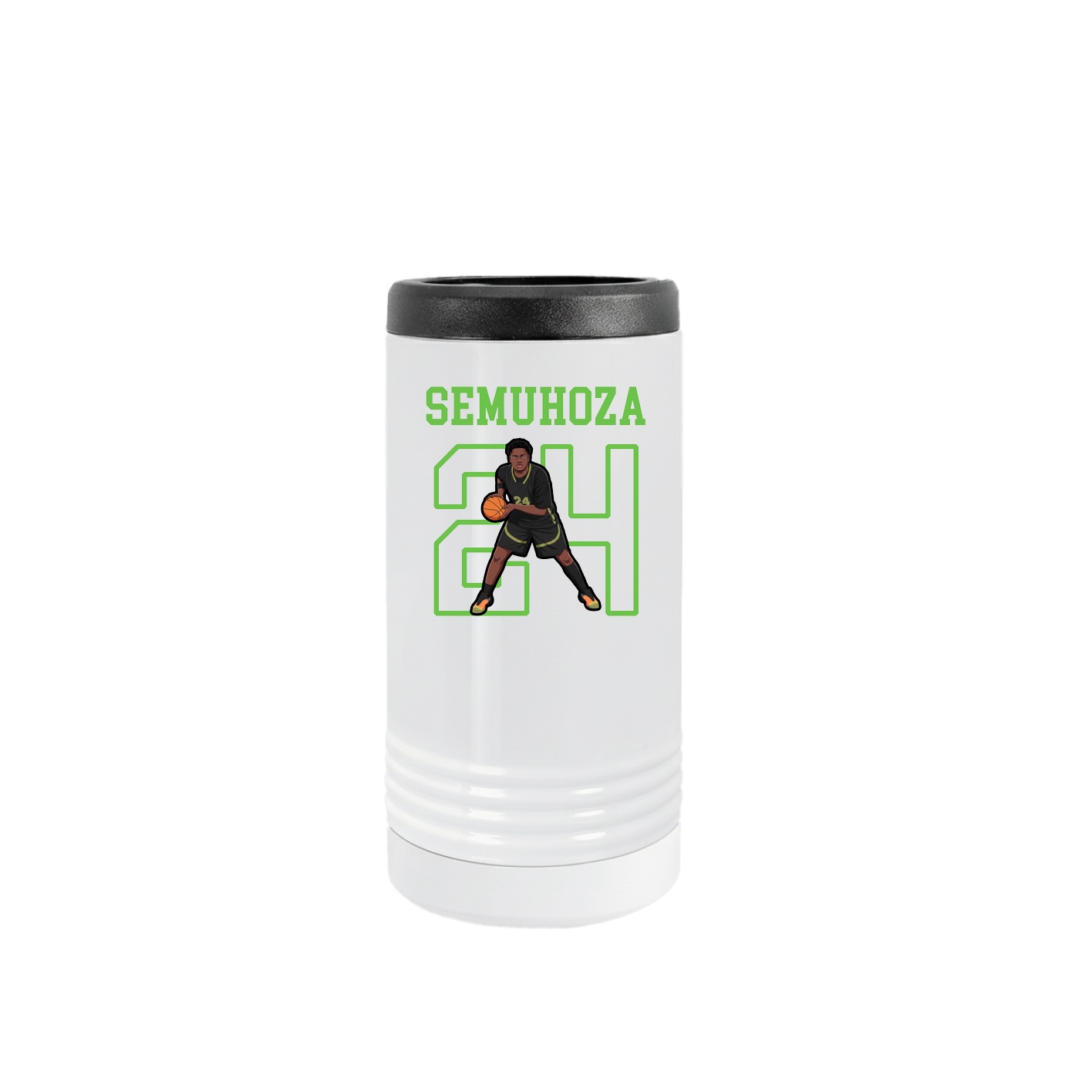 Slim Beverage Holder — Shirsey in White