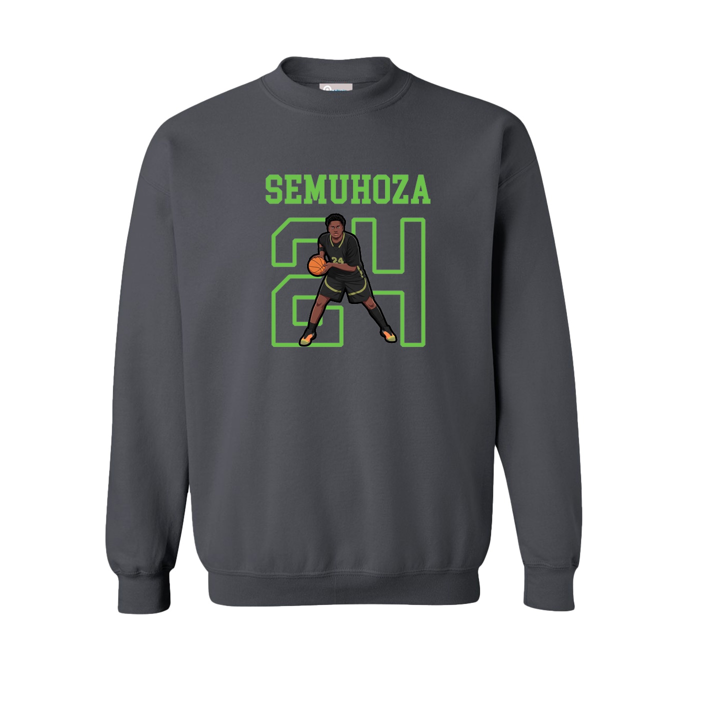 Fleece Crew — Shirsey in Grey