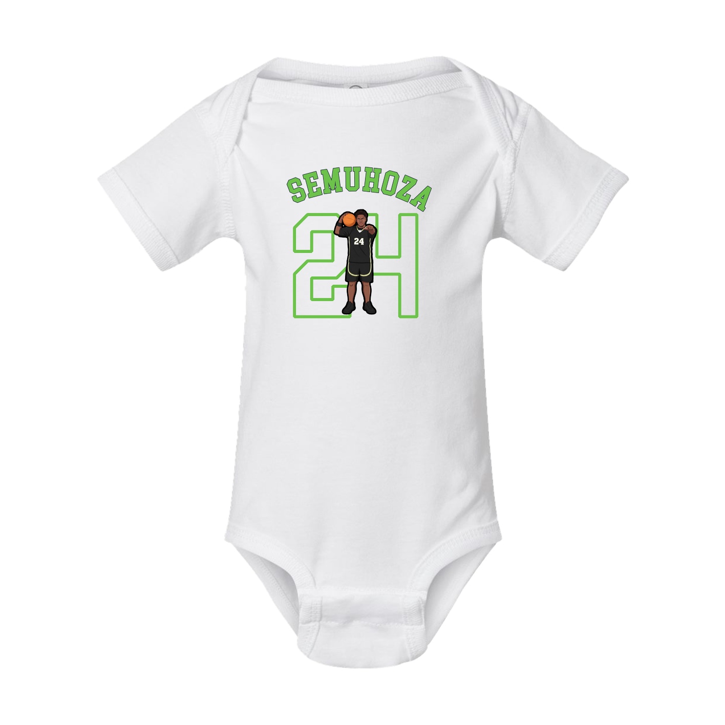 Baby Onesie — Shirsey Arch in White