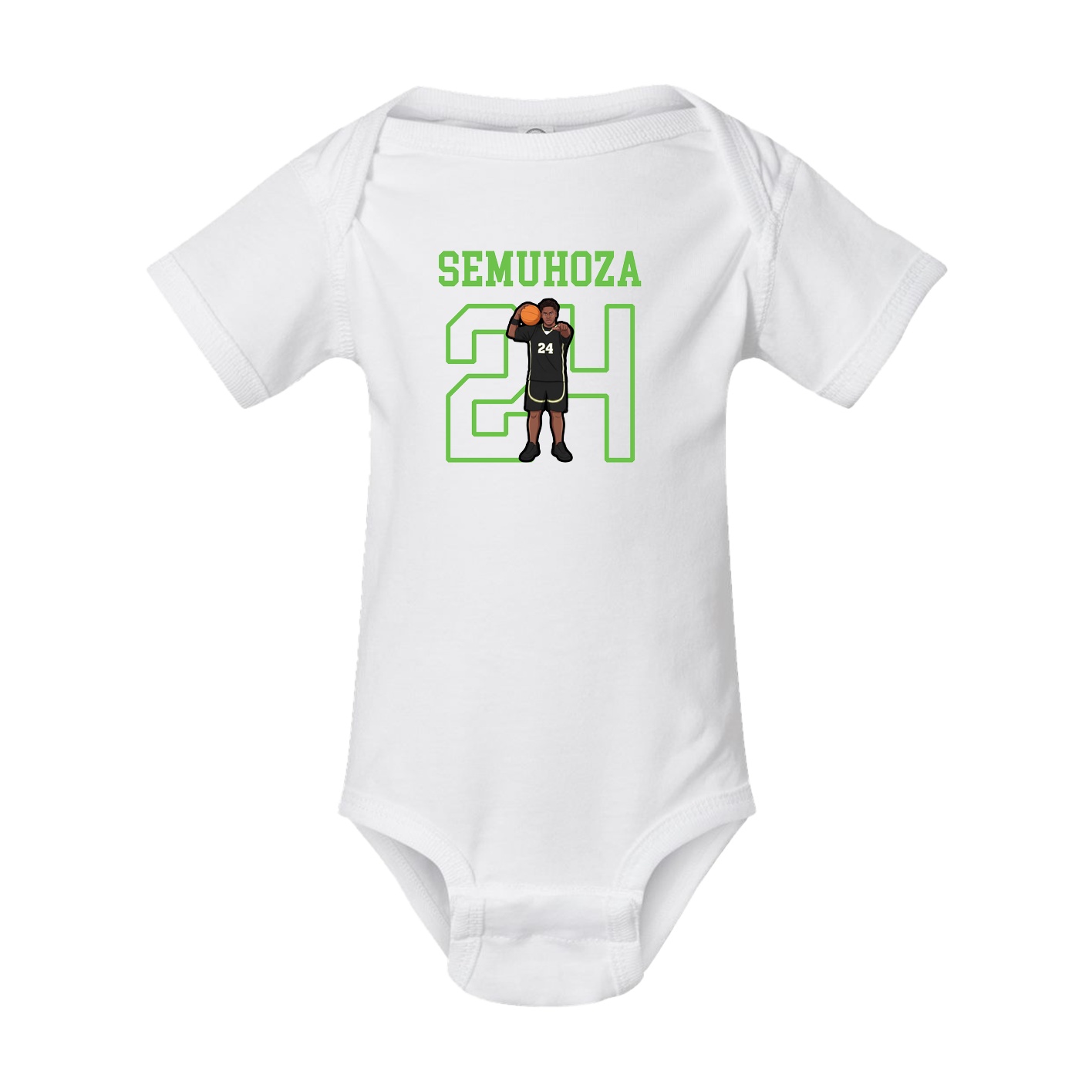 Baby Onesie — Shirsey in White