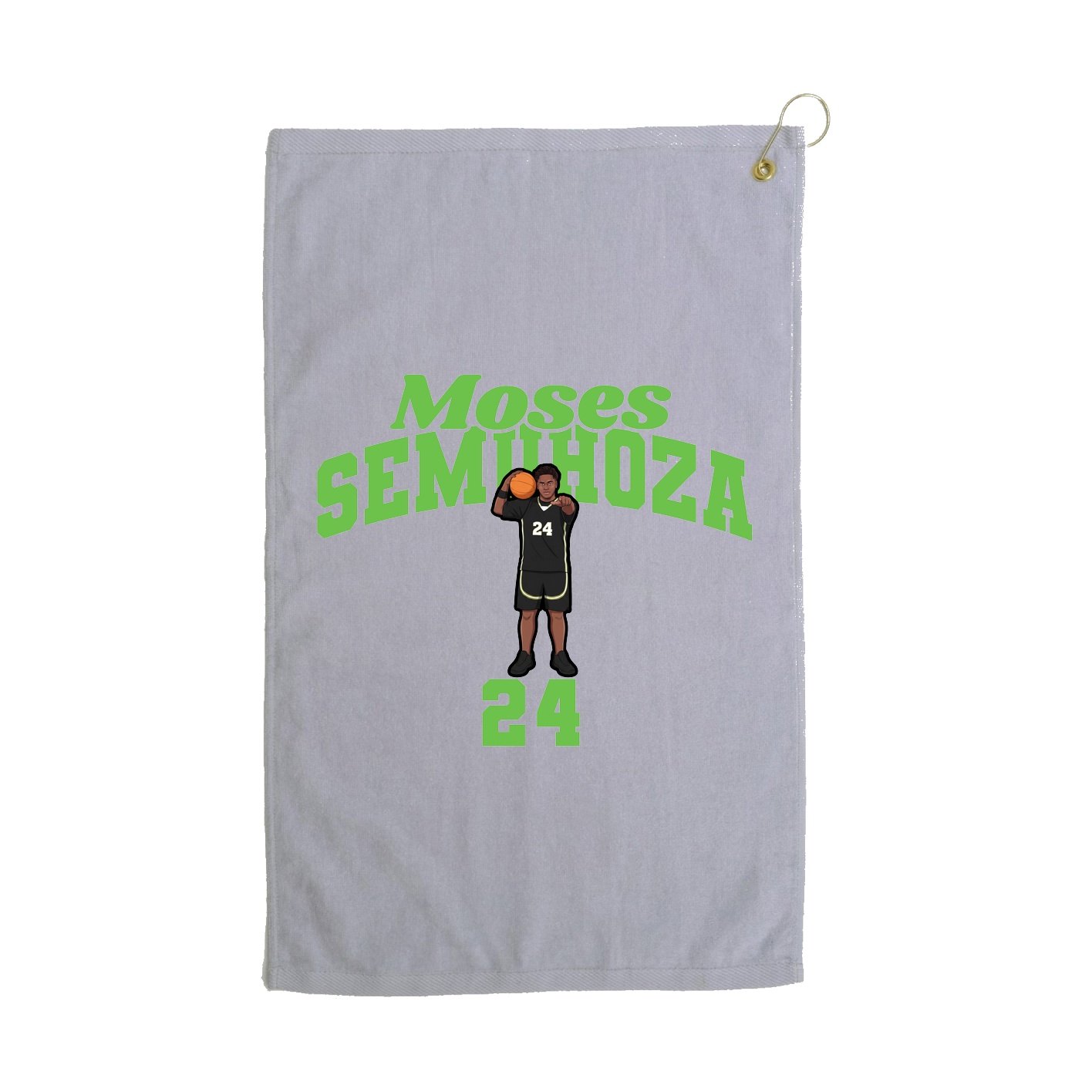 Golf Towel — Signature Arch in Grey