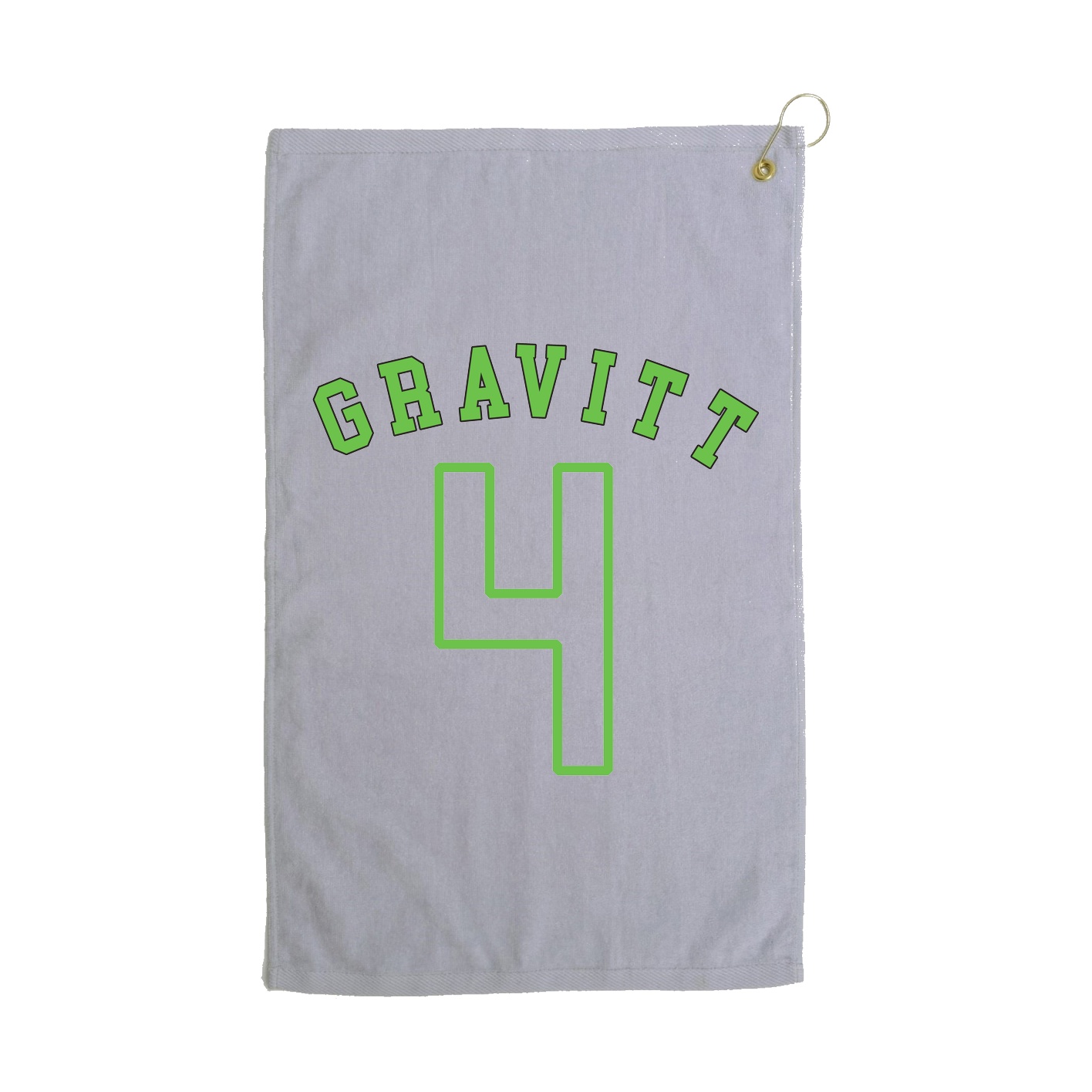 Golf Towel — Shirsey Arch in Grey