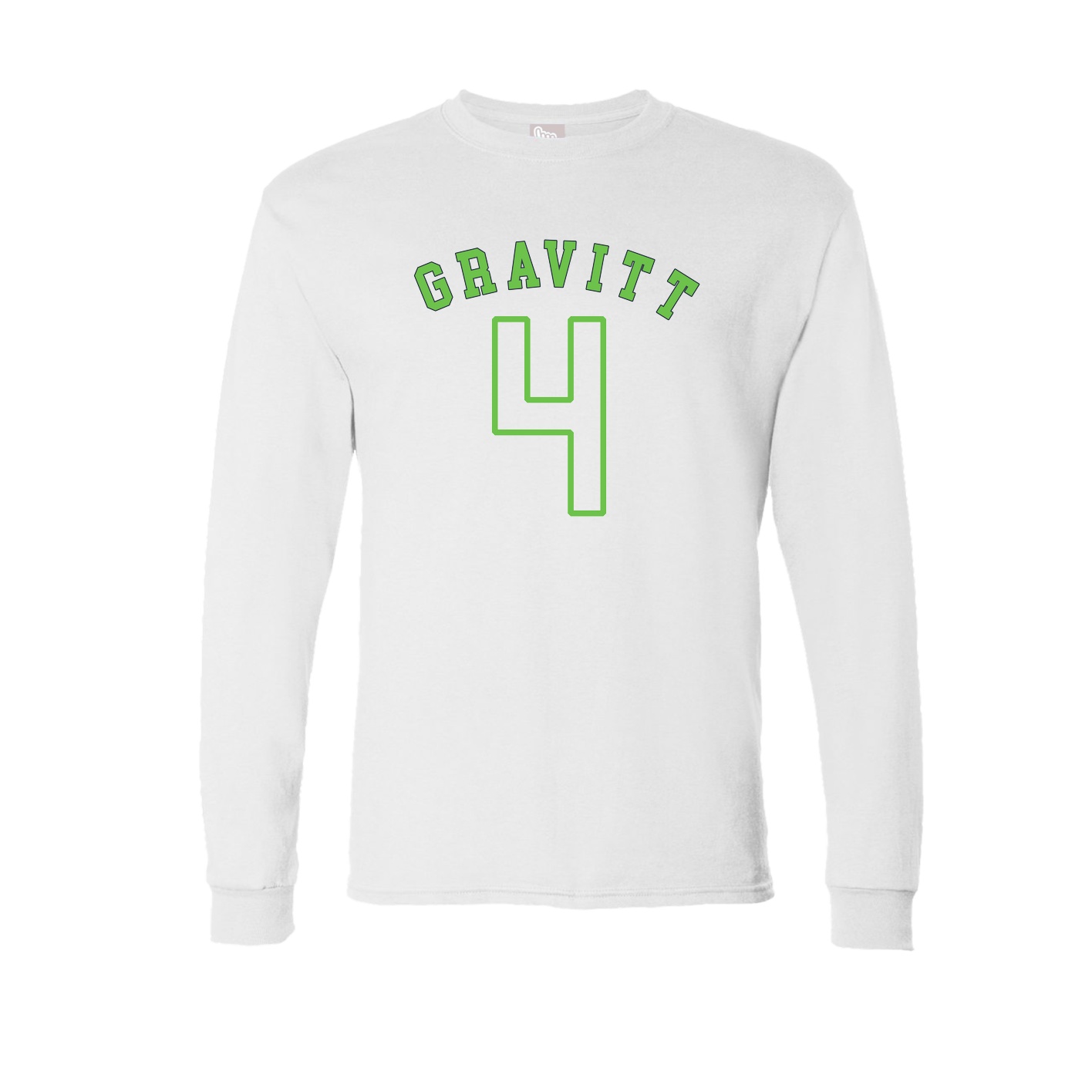 Long Sleeve Tee — Shirsey Arch in White