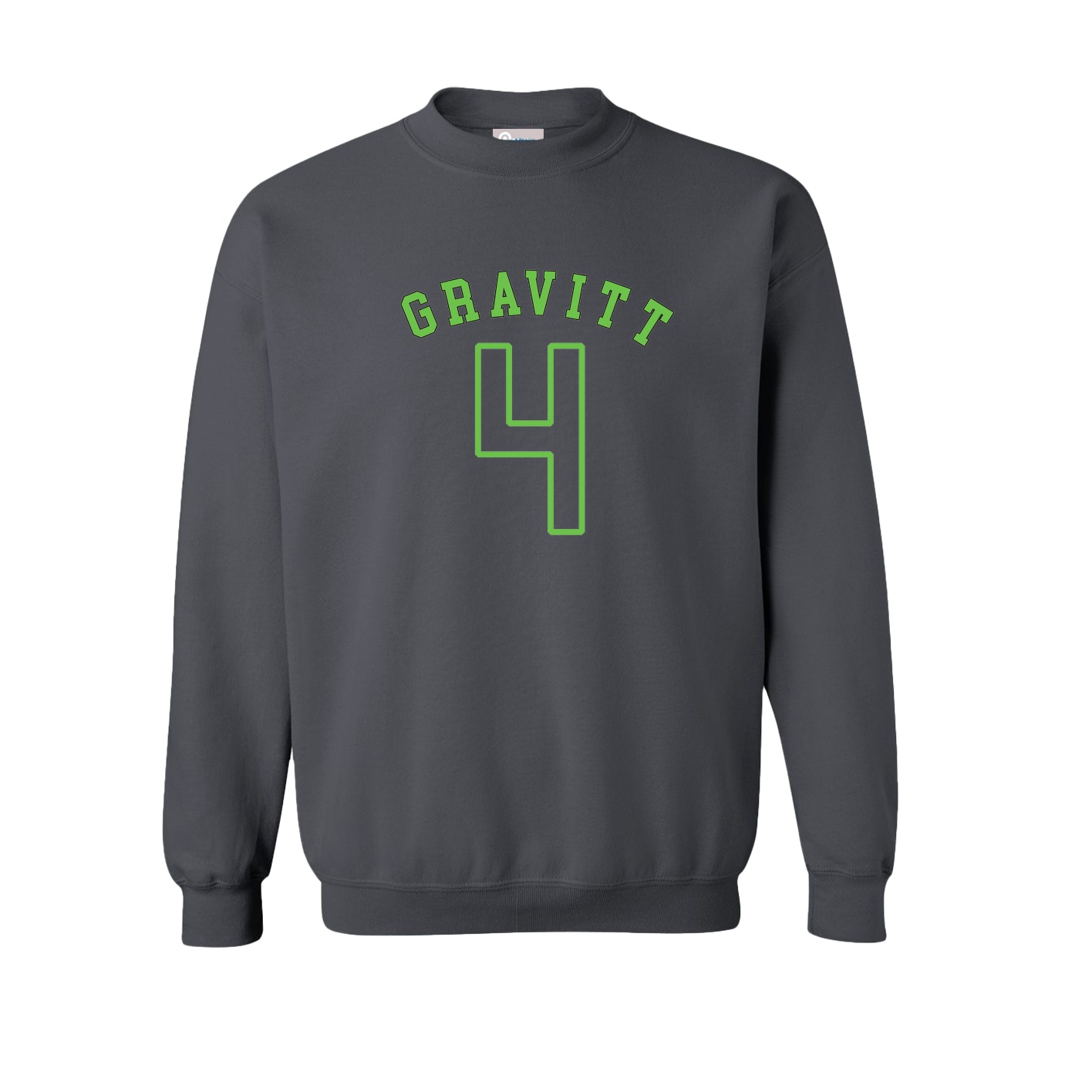 Fleece Crew — Shirsey Arch in Grey