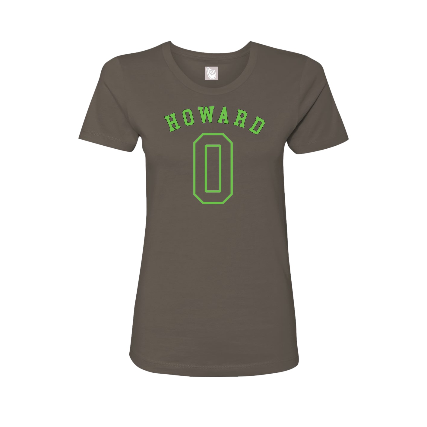 Fitted Women's Tee — Shirsey Arch in Grey