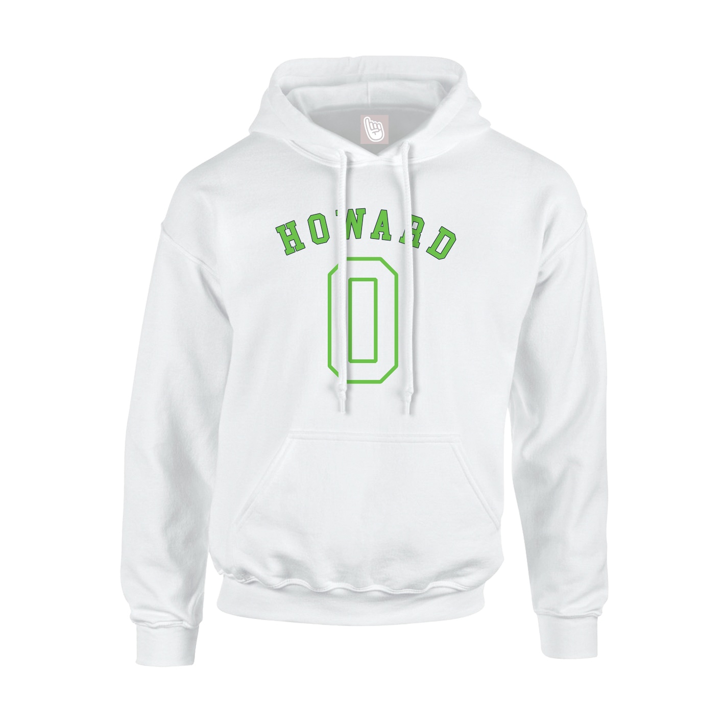 Hoodie — Shirsey Arch in White
