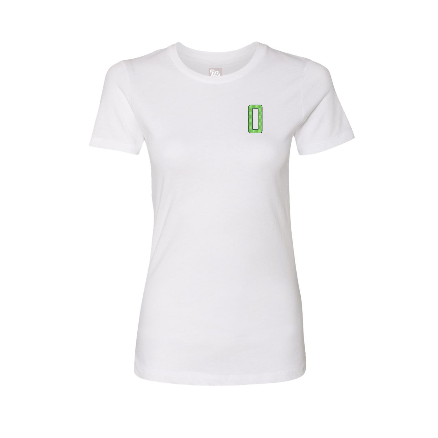 Fitted Women's Tee — Front Shirsy in White