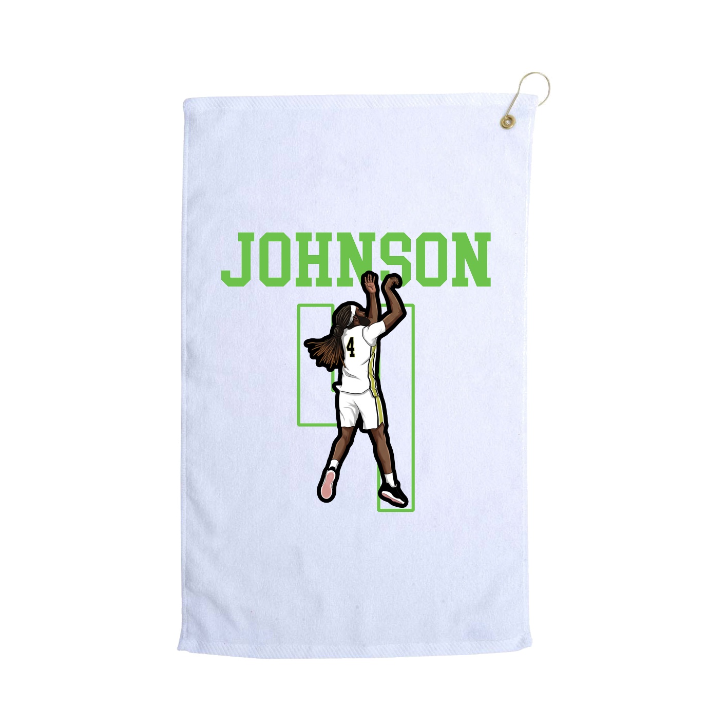 Golf Towel — Shirsey in White