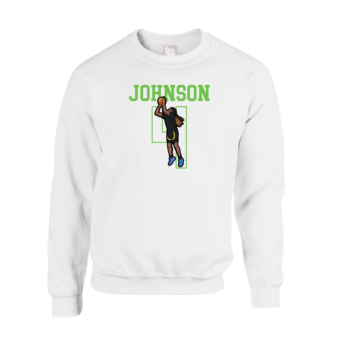 Fleece Crew — Shirsey in White