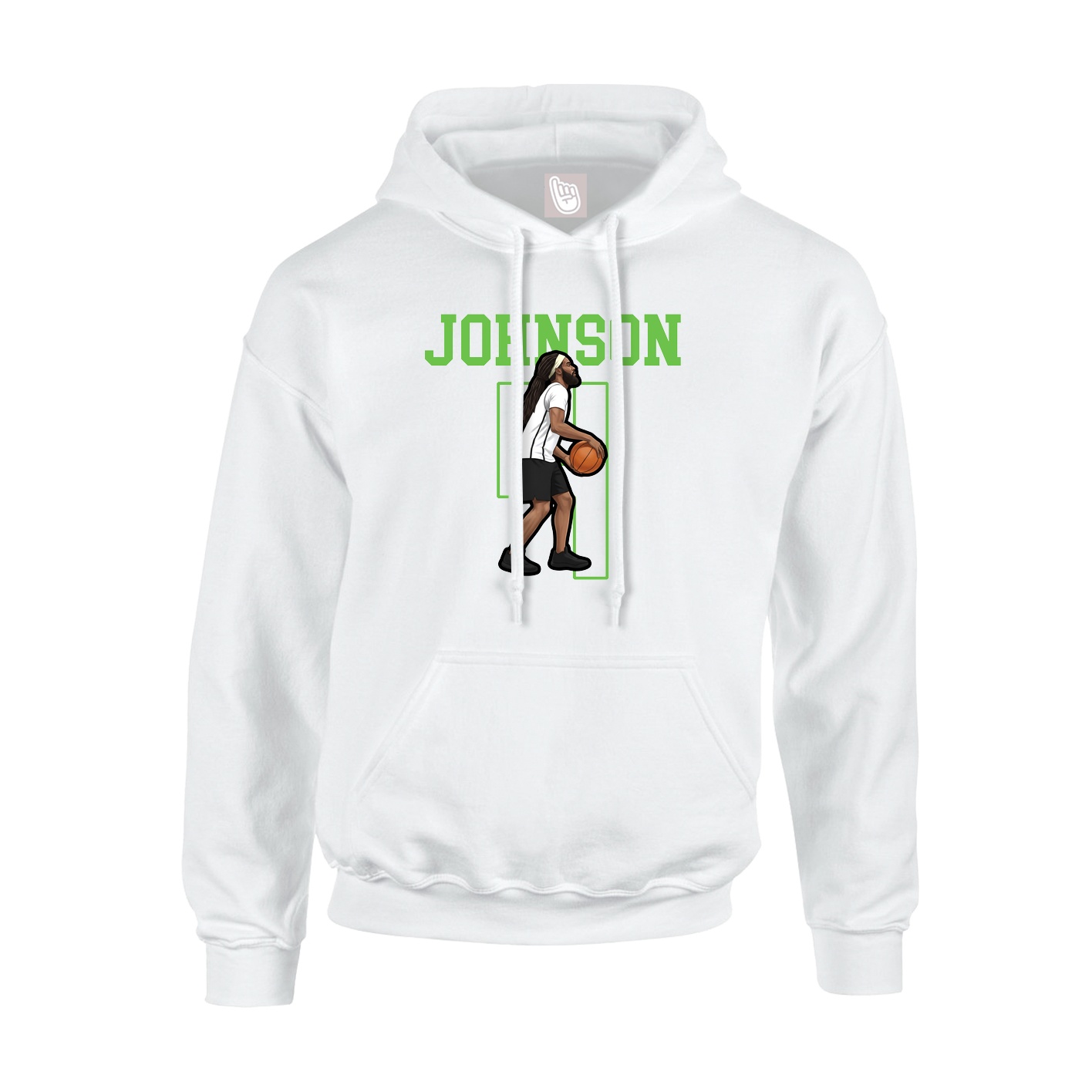 Hoodie — Shirsey in White