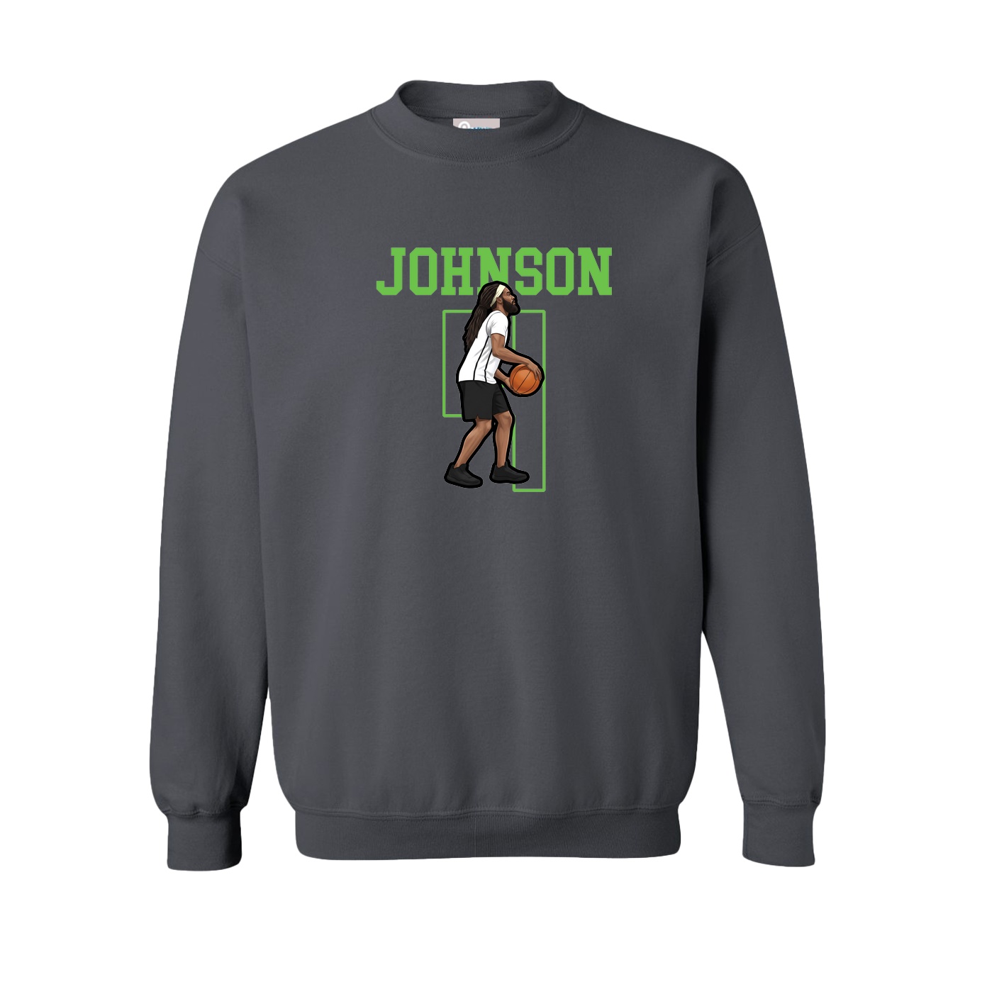 Fleece Crew — Shirsey in Grey