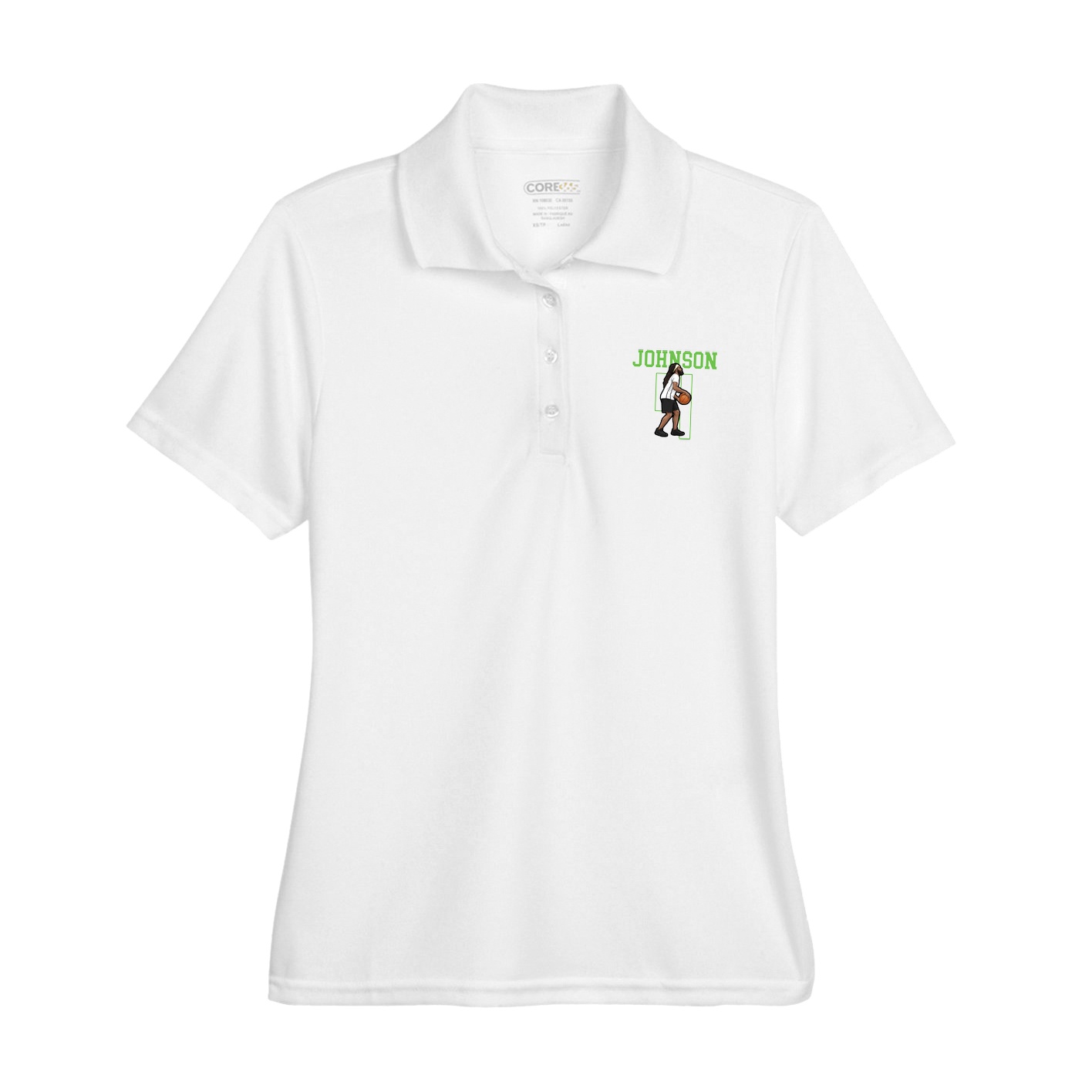 Womens Performance Polo — Shirsey in White