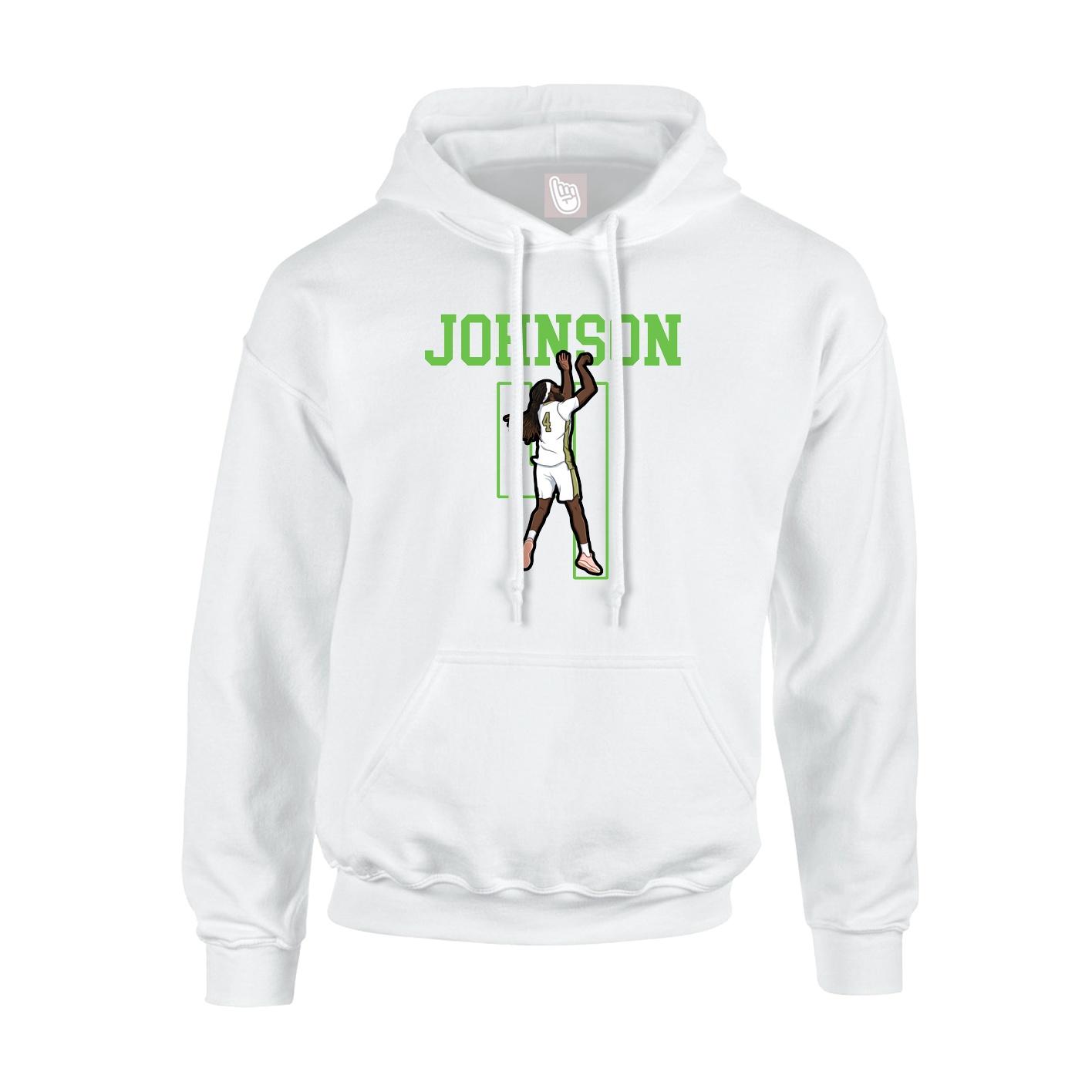 Hoodie — Shirsey in White