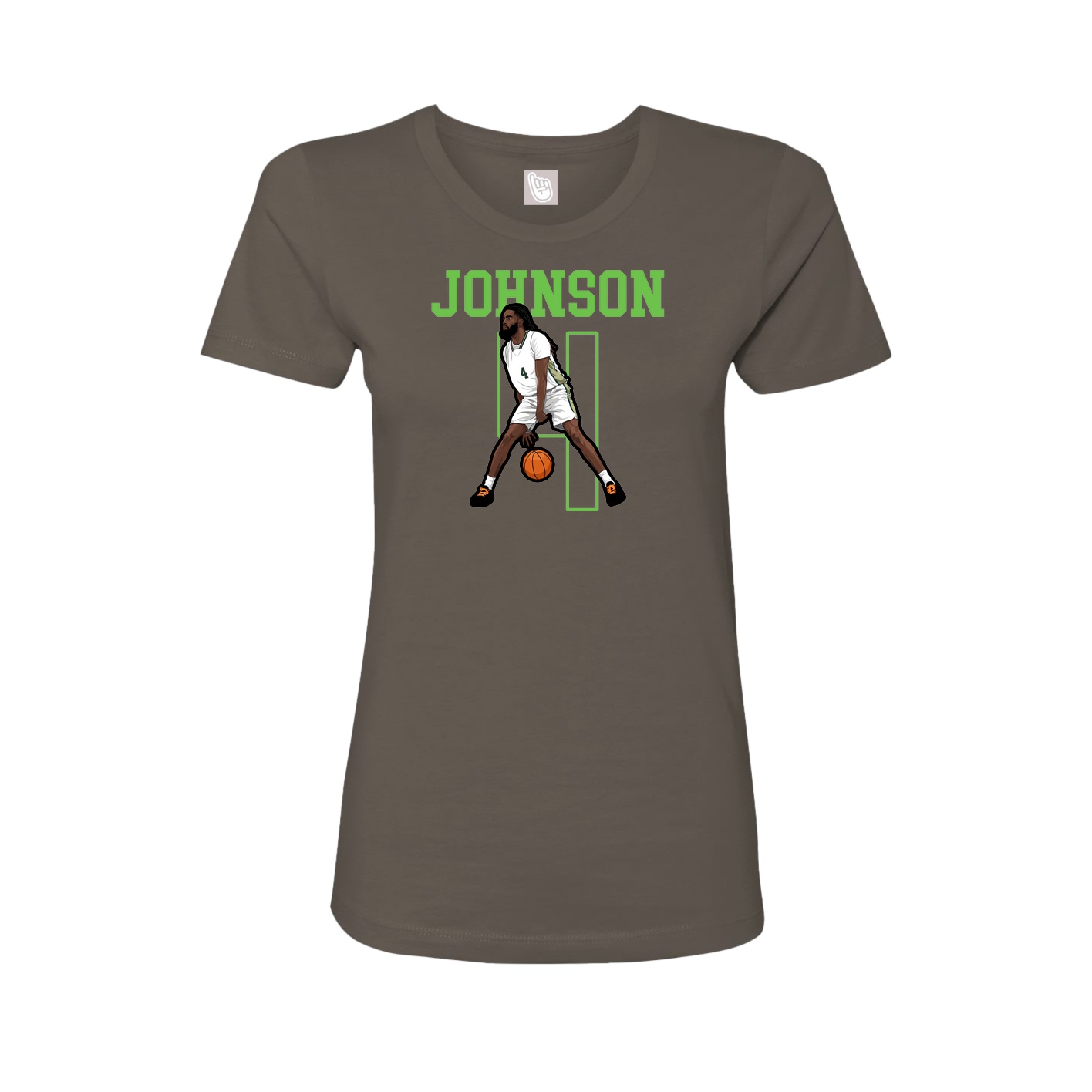 Fitted Women's Tee — Shirsey in Grey