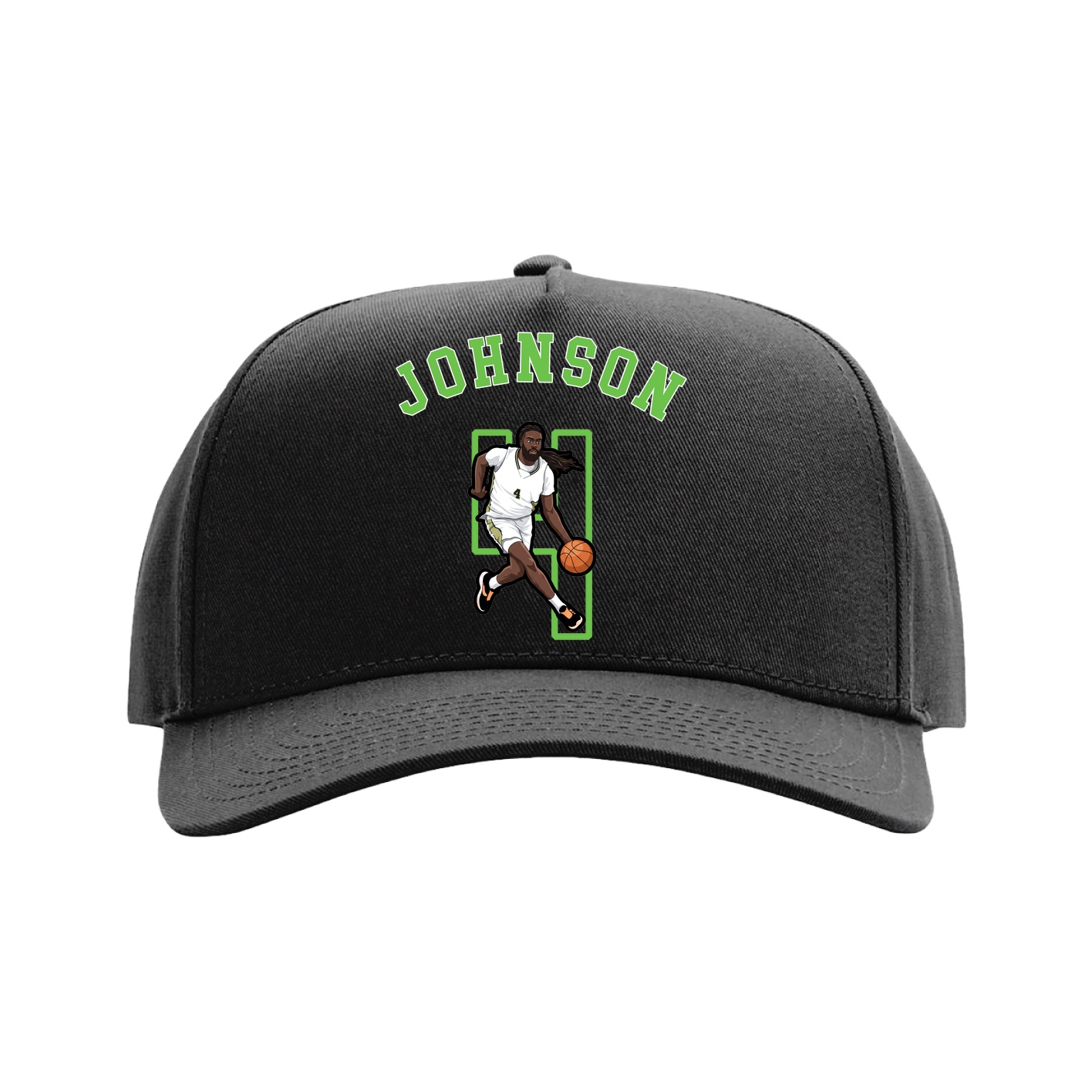 Full Fabric Five-Panel Champ Cap