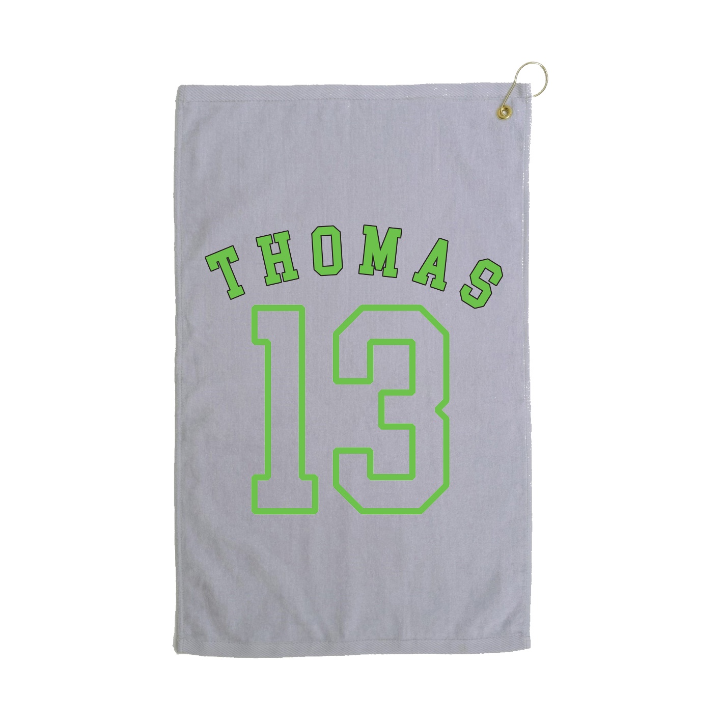 Golf Towel — Shirsey Arch in Grey
