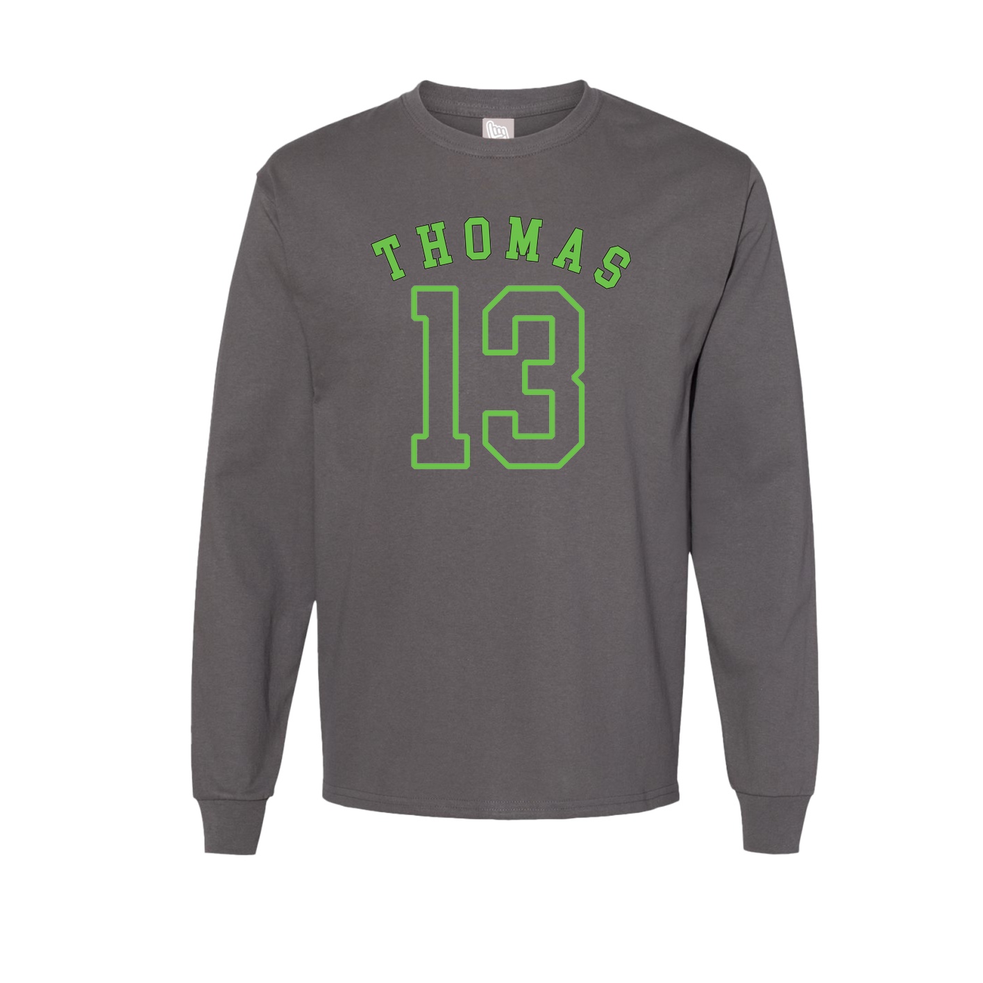 Long Sleeve Tee — Shirsey Arch in Grey