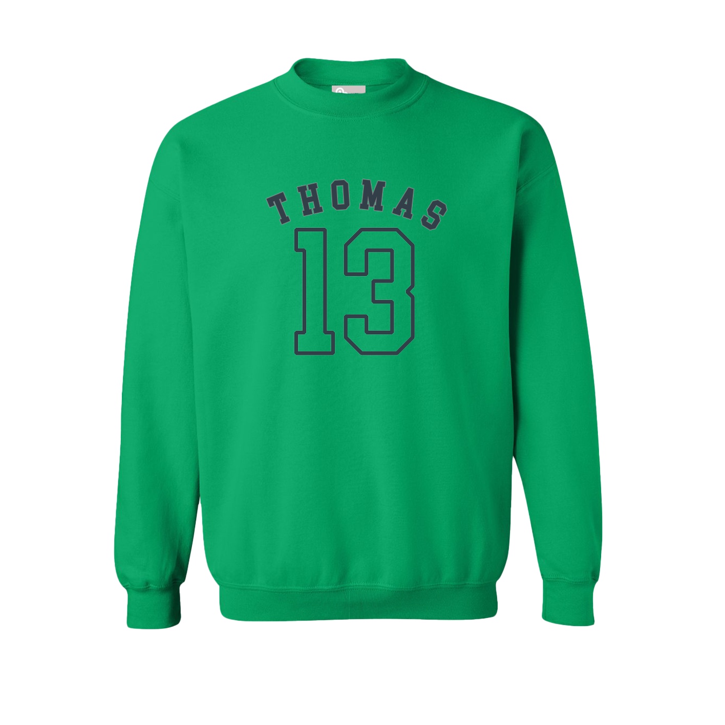 Fleece Crew — Shirsey Arch in Green