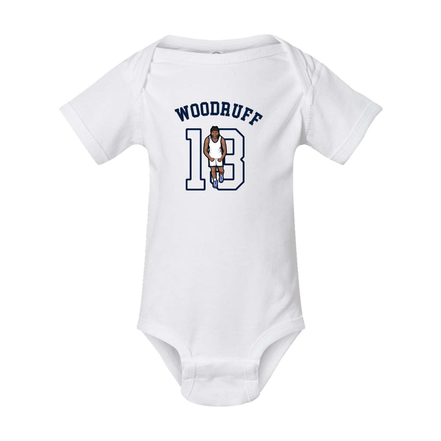 Baby Onesie — Shirsey Arch in White