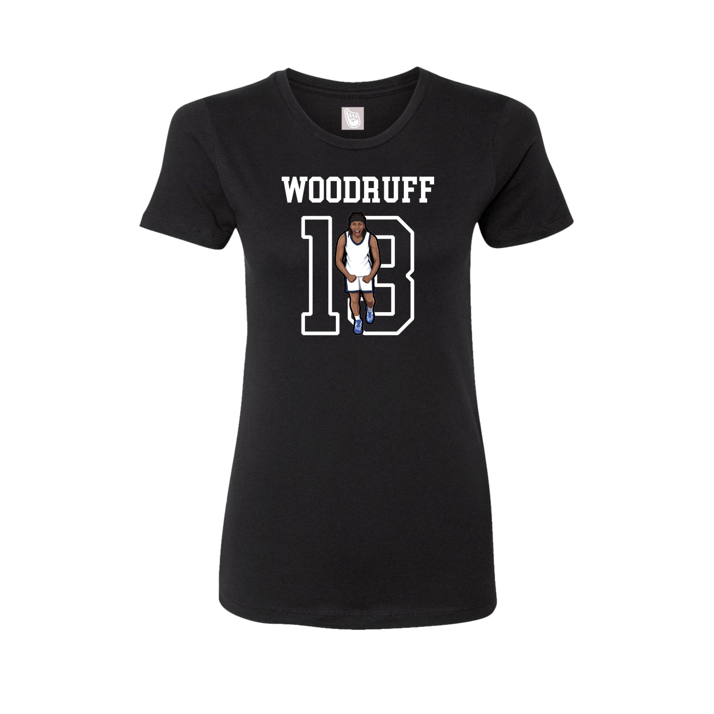 Fitted Women's Tee — Shirsey in Black