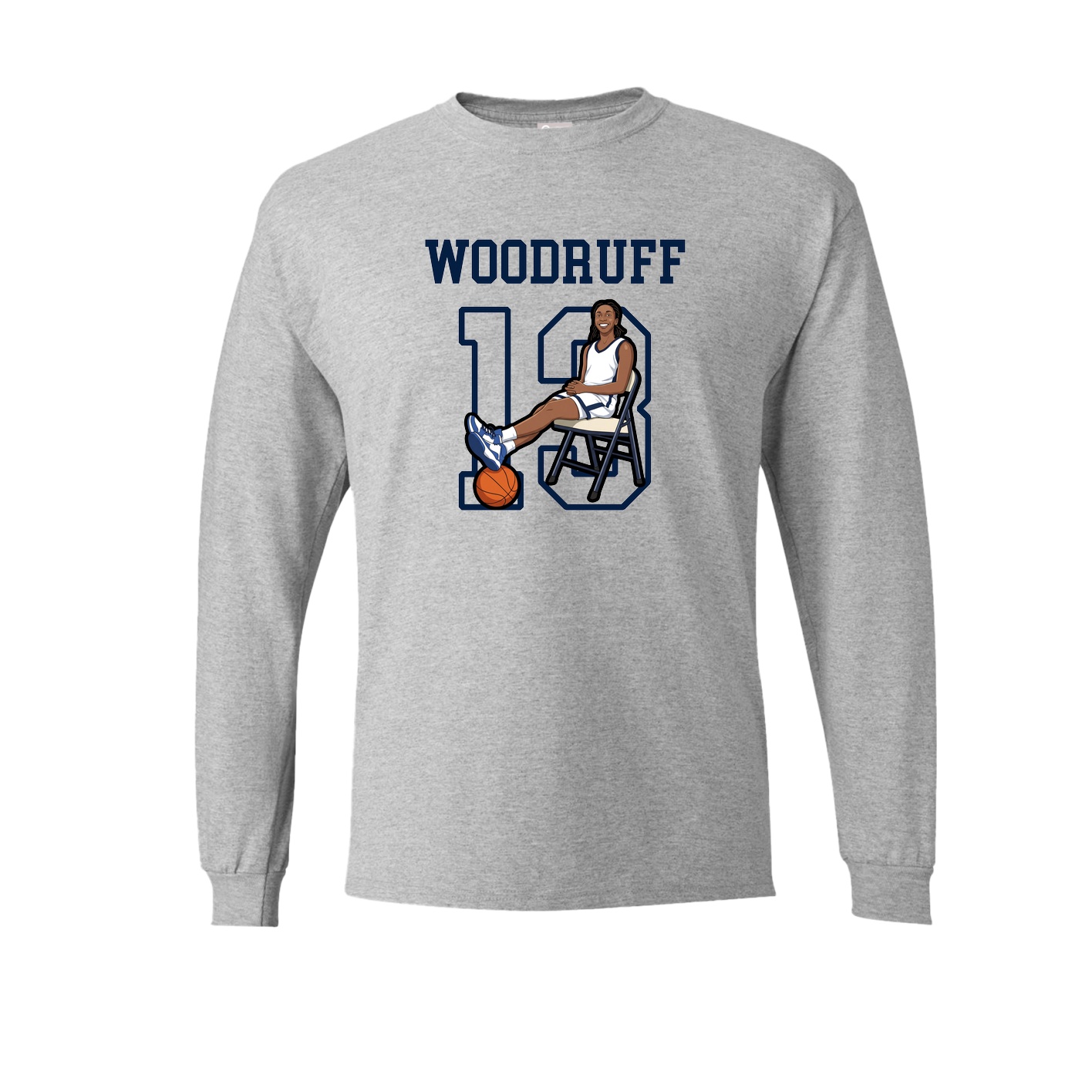 Long Sleeve Tee — Shirsey in Grey