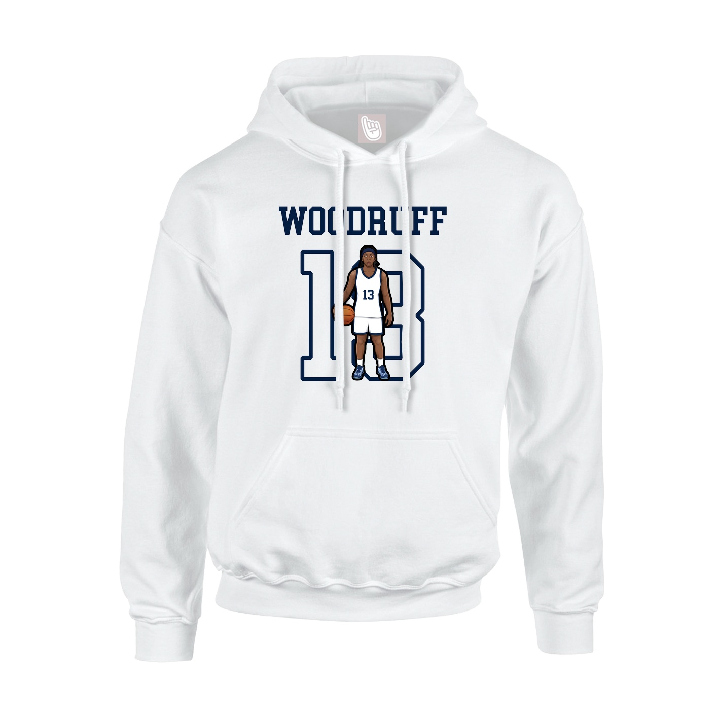 Youth Hoodie — Shirsey in White