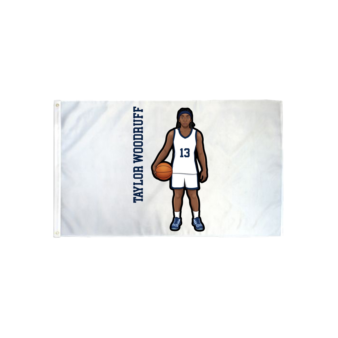3x5 Flag — Name Vertical in Classic