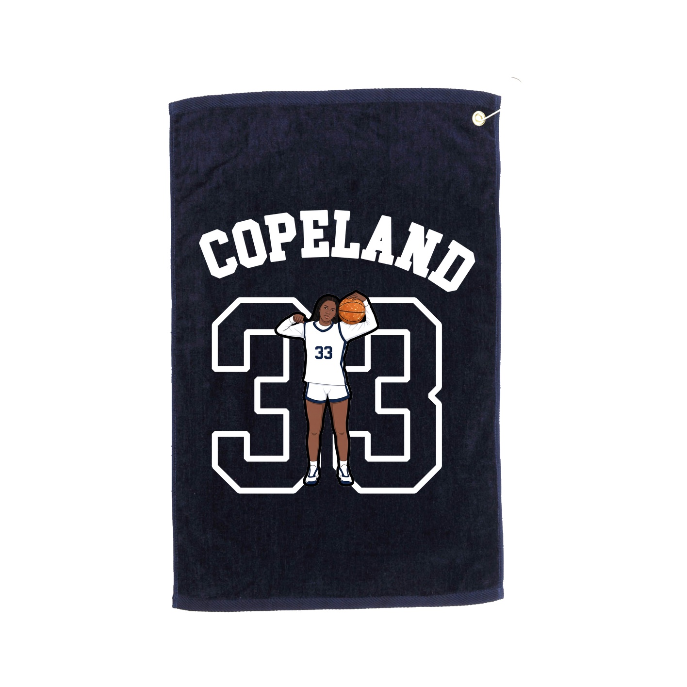 Golf Towel — Shirsey Arch in Navy