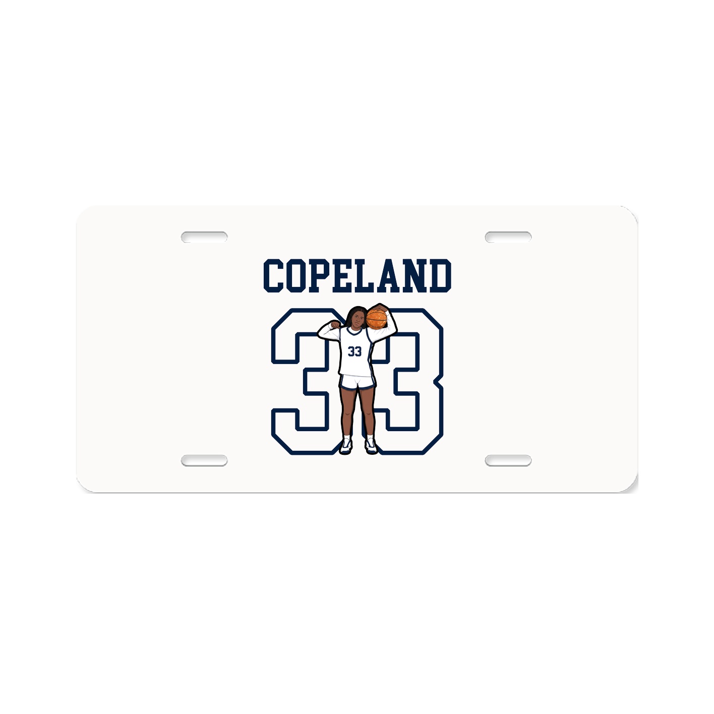 License Plate — Shirsey in Classic