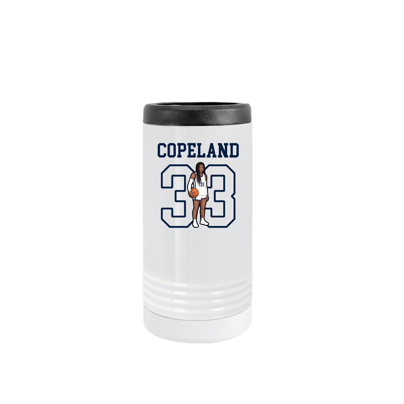 Slim Beverage Holder — Shirsey in White