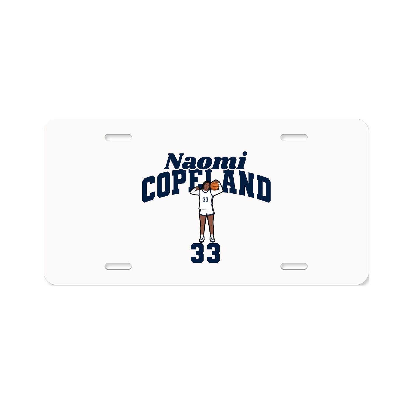 License Plate — Signature Arch in Classic