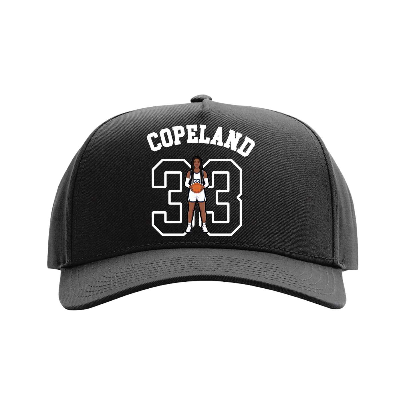 Full Fabric Five-Panel Champ Cap