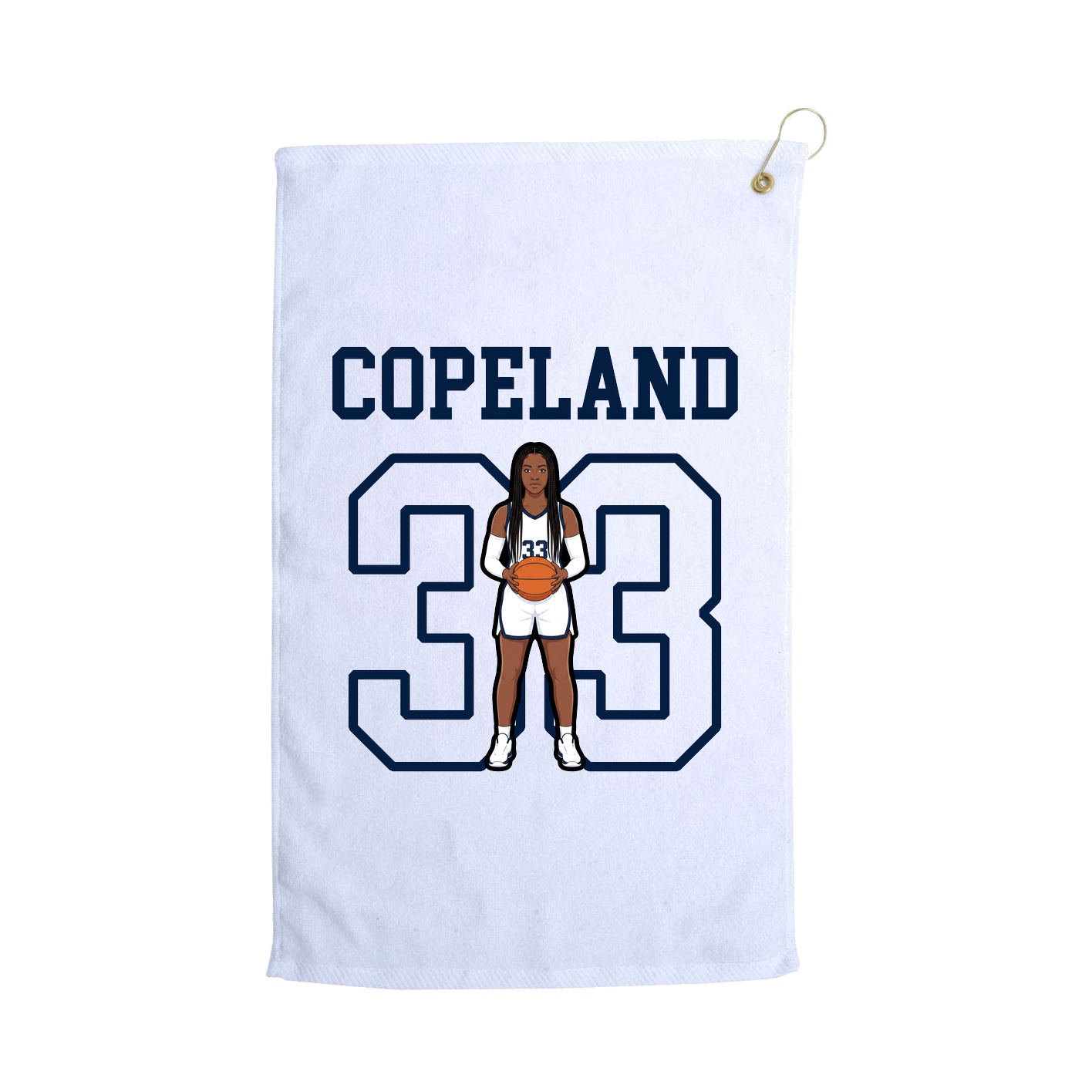 Golf Towel — Shirsey in White
