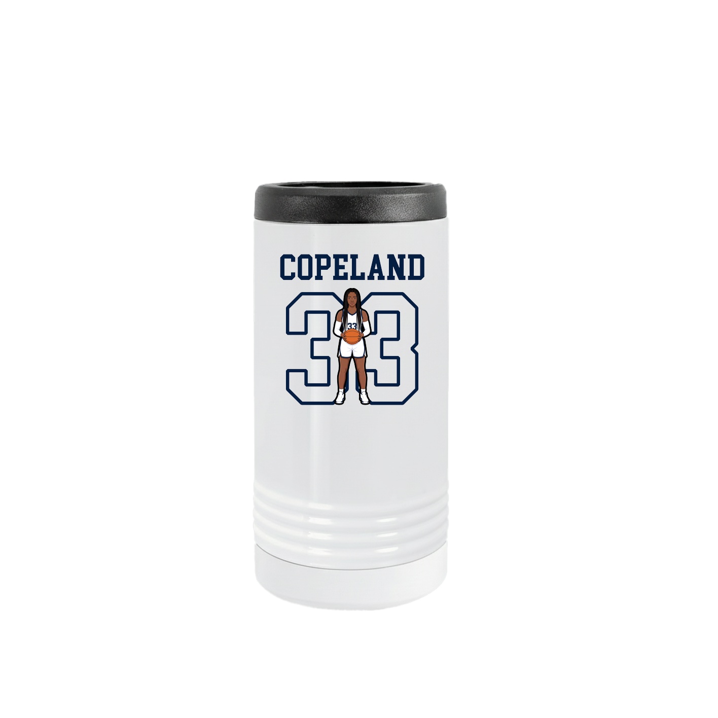 Slim Beverage Holder — Shirsey in White