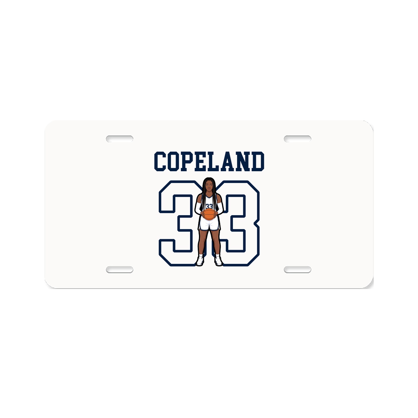 License Plate — Shirsey in Classic