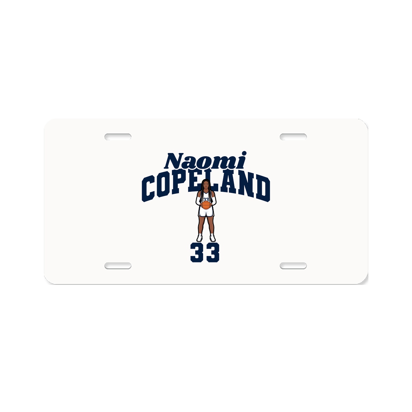 License Plate — Signature Arch in Classic