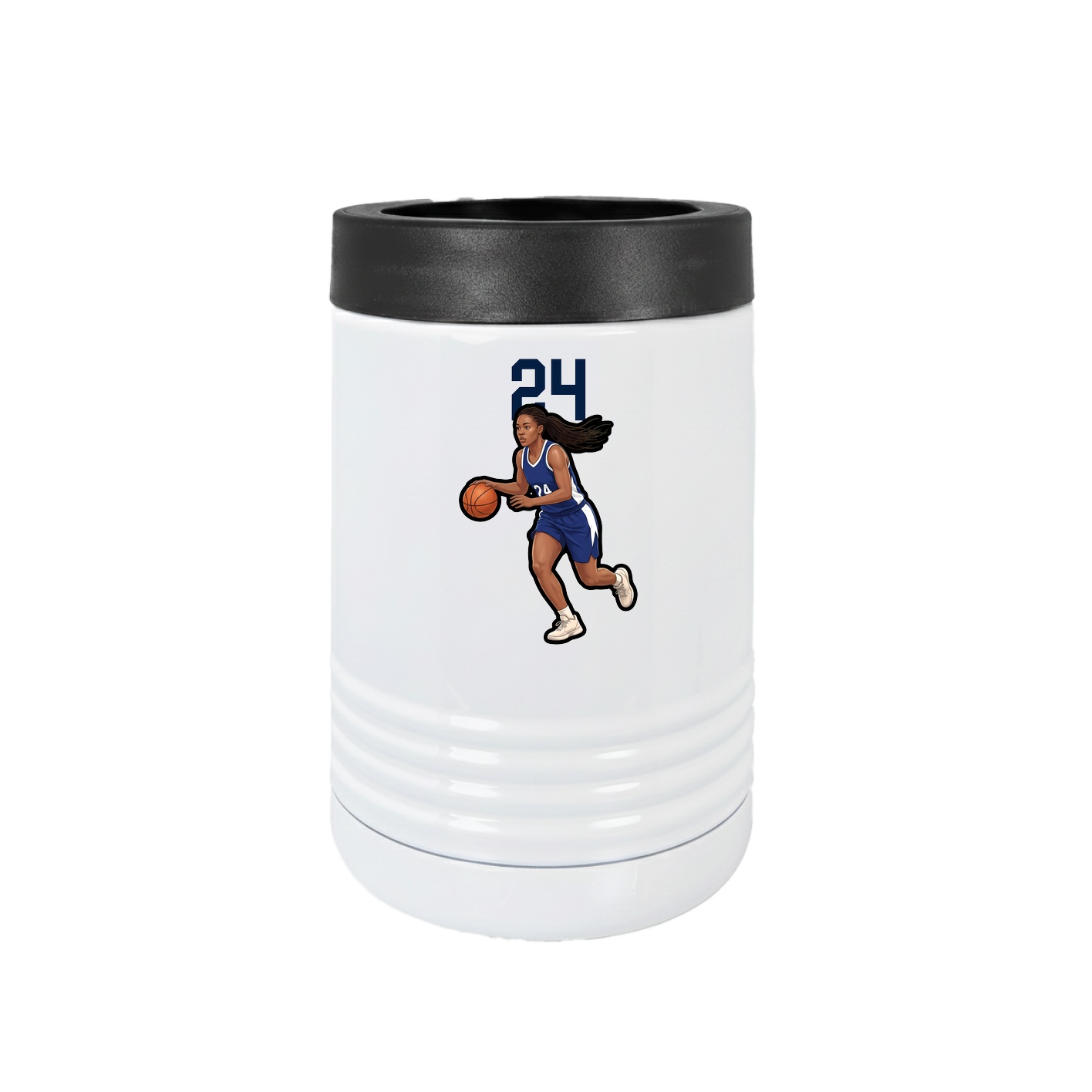 Beverage Holder — Number Top in White