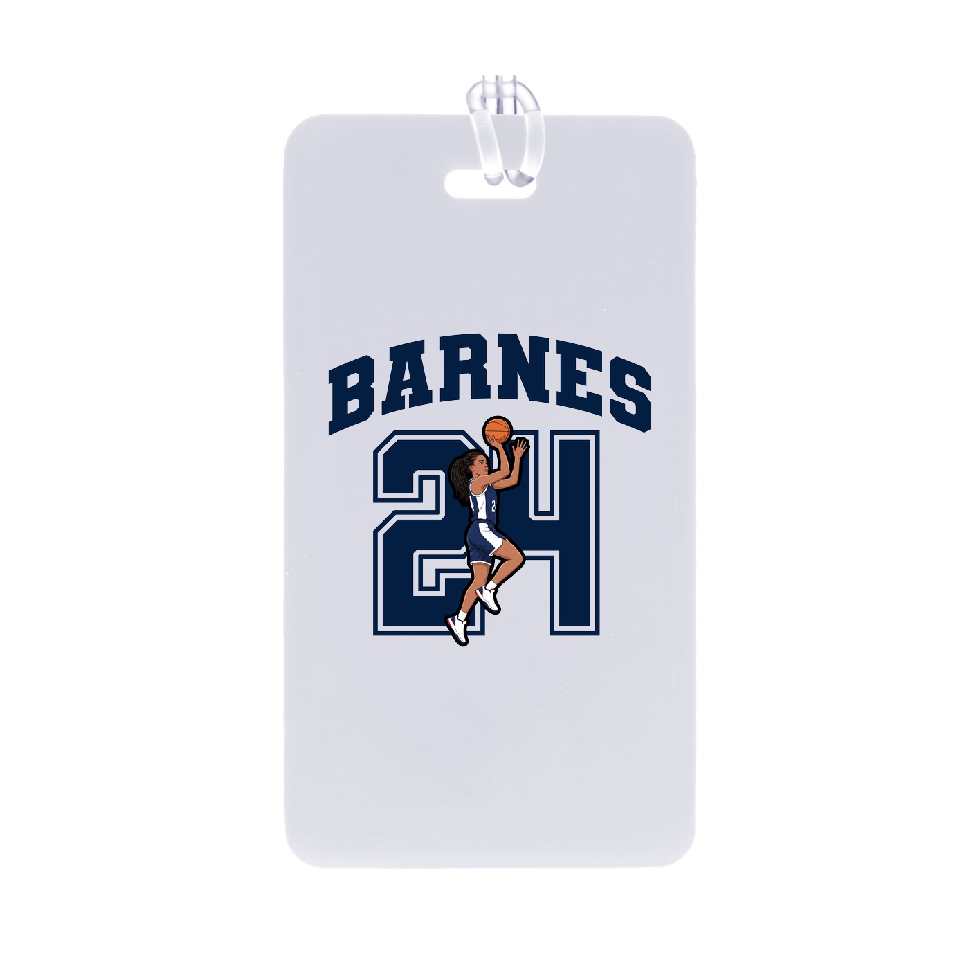 Bag Tag — Number in Classic