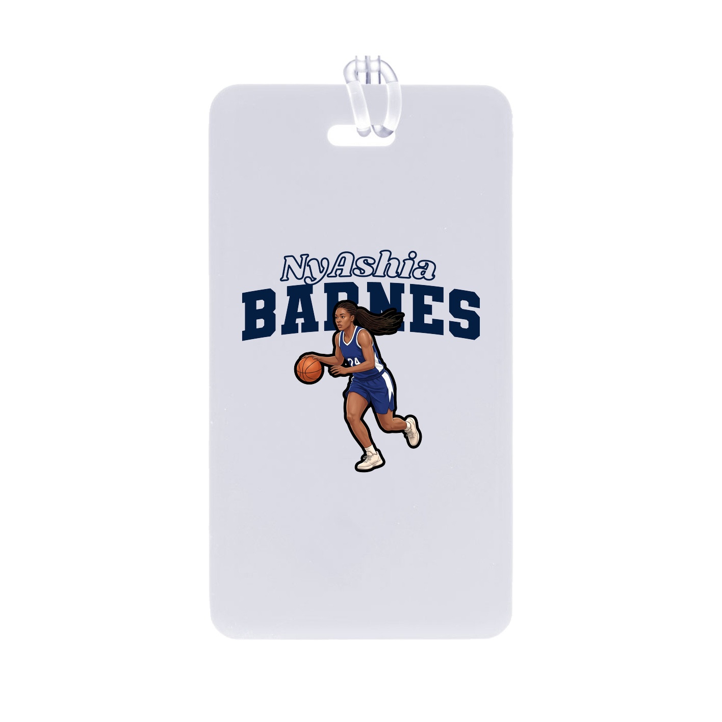 Bag Tag — Name Arch in Classic