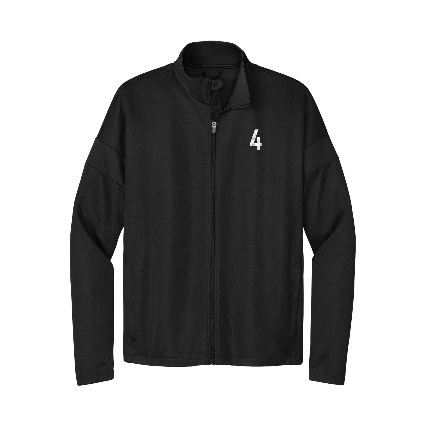 Team Travel Full-Zip Jacket — Front Shirsy in Black