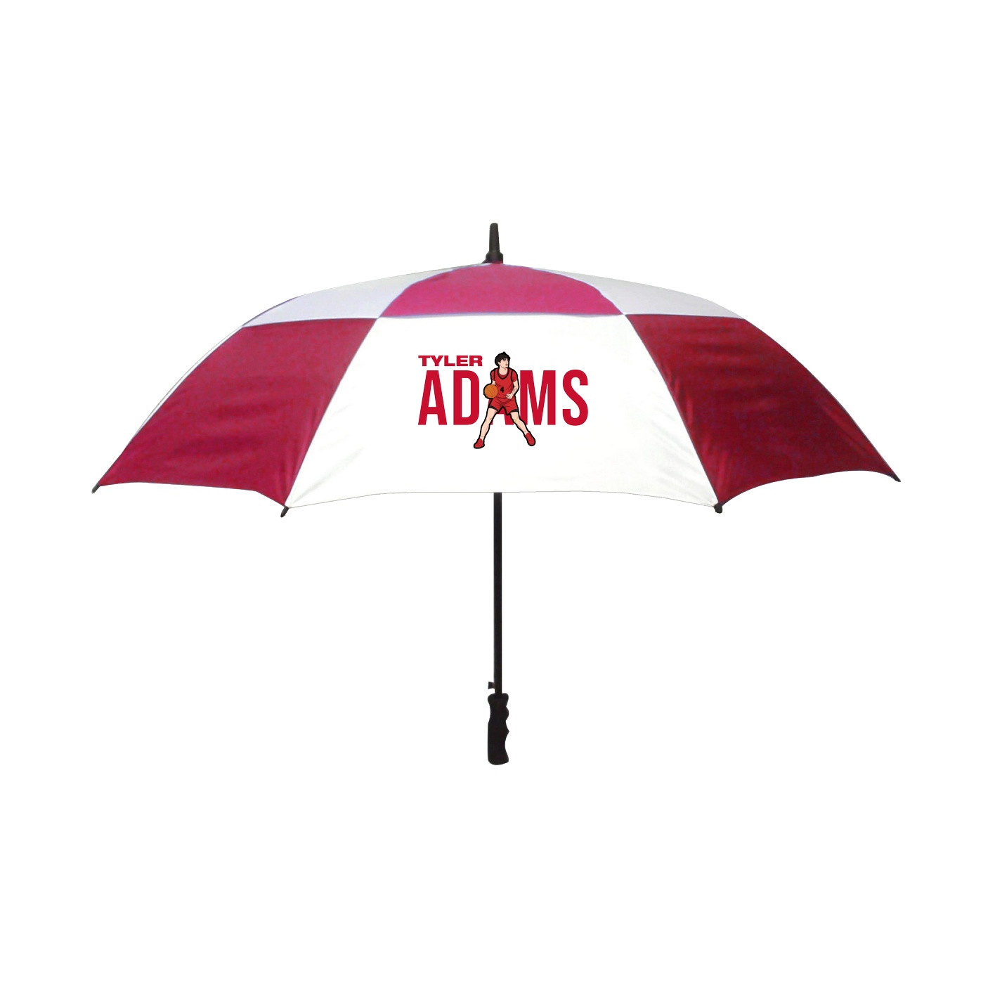 Golf Umbrella — Player Name in Red