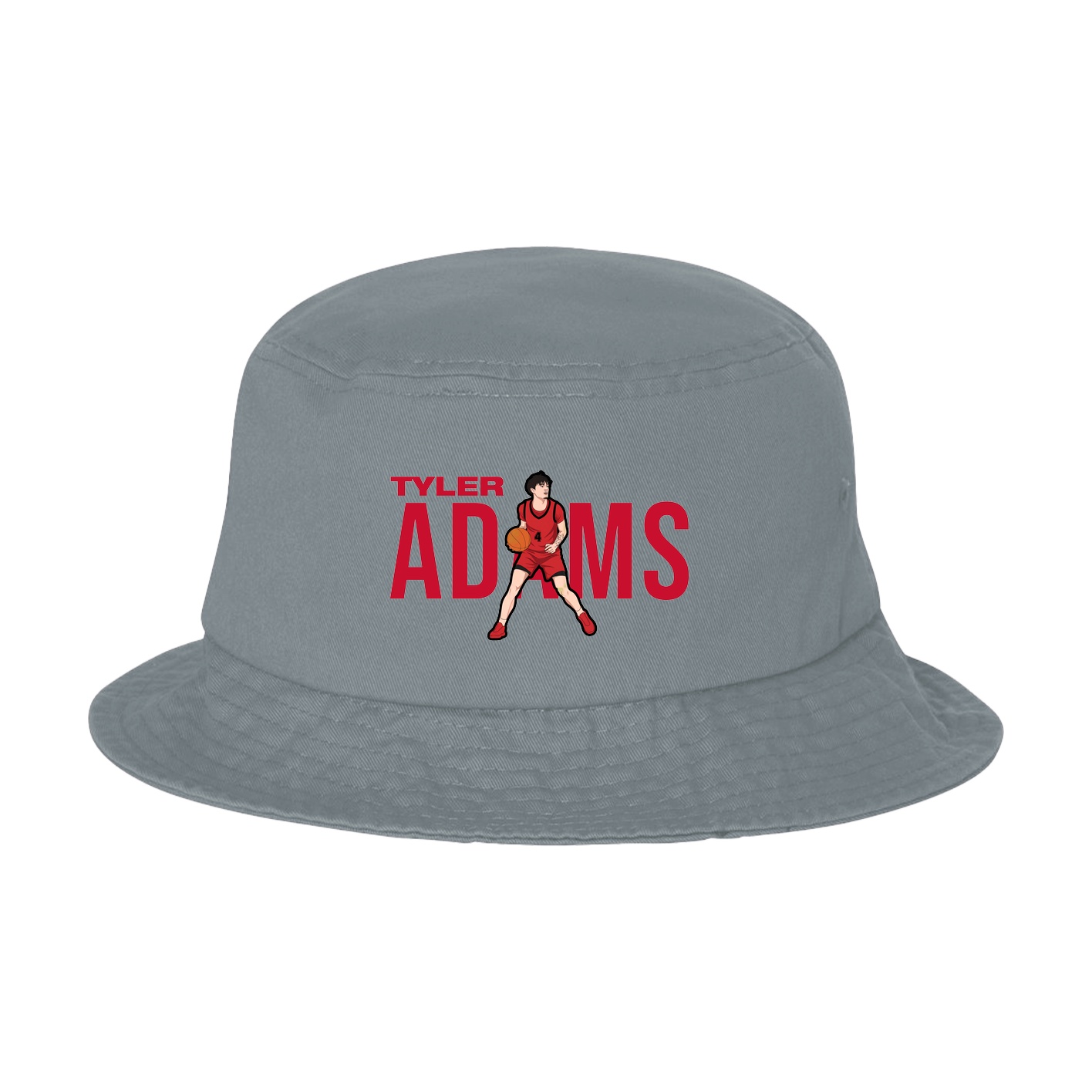 Bucket Cap — Player Name in Grey