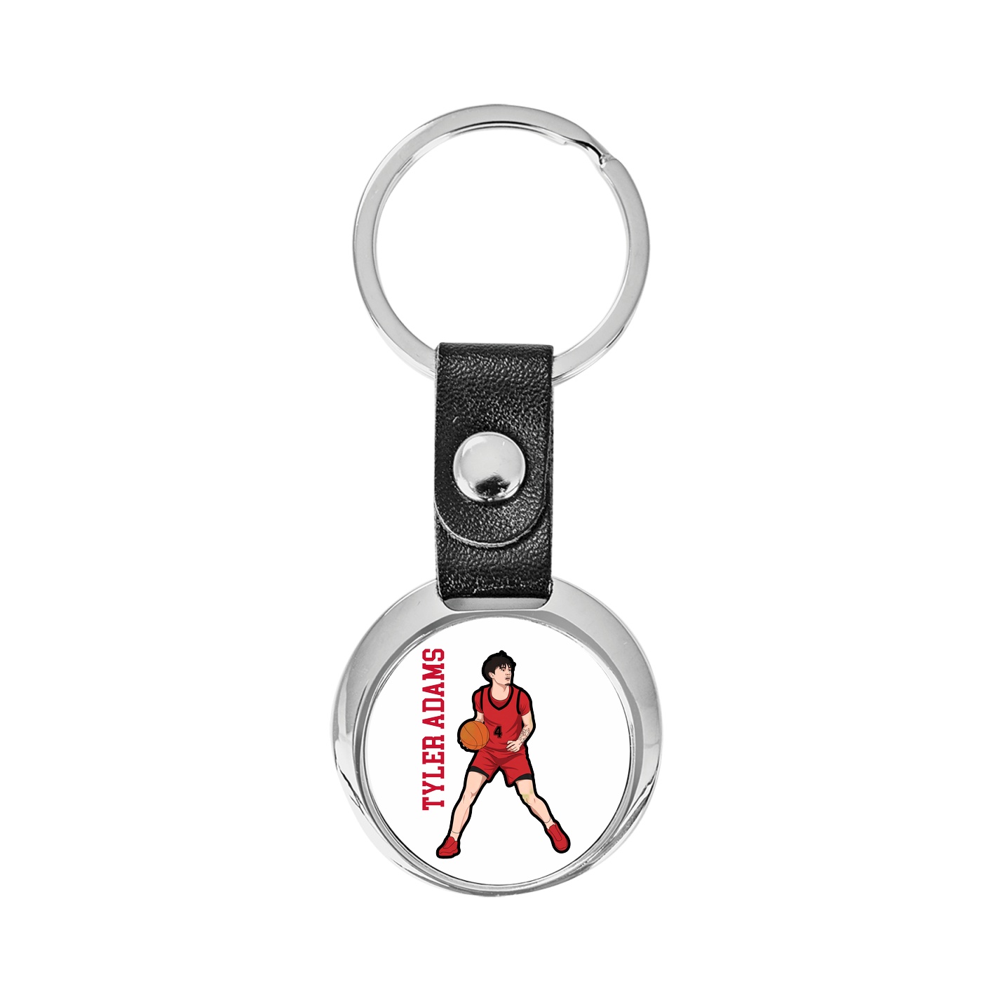 Key Chain — Name Vertical in Classic
